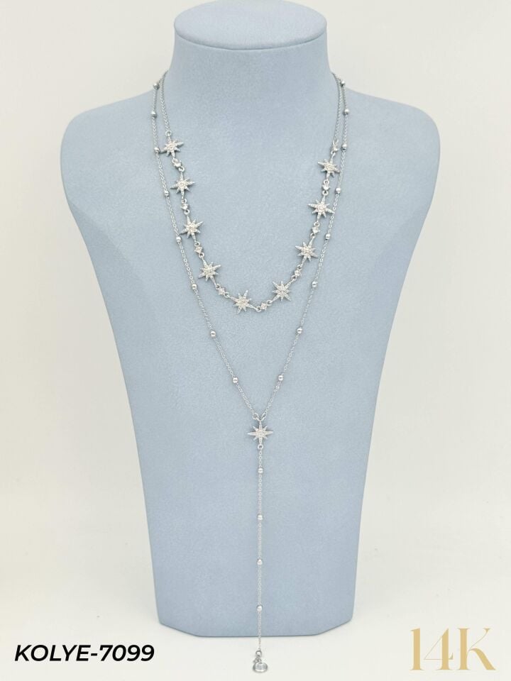 14K Çoklu Kolye // KOLYE-7099