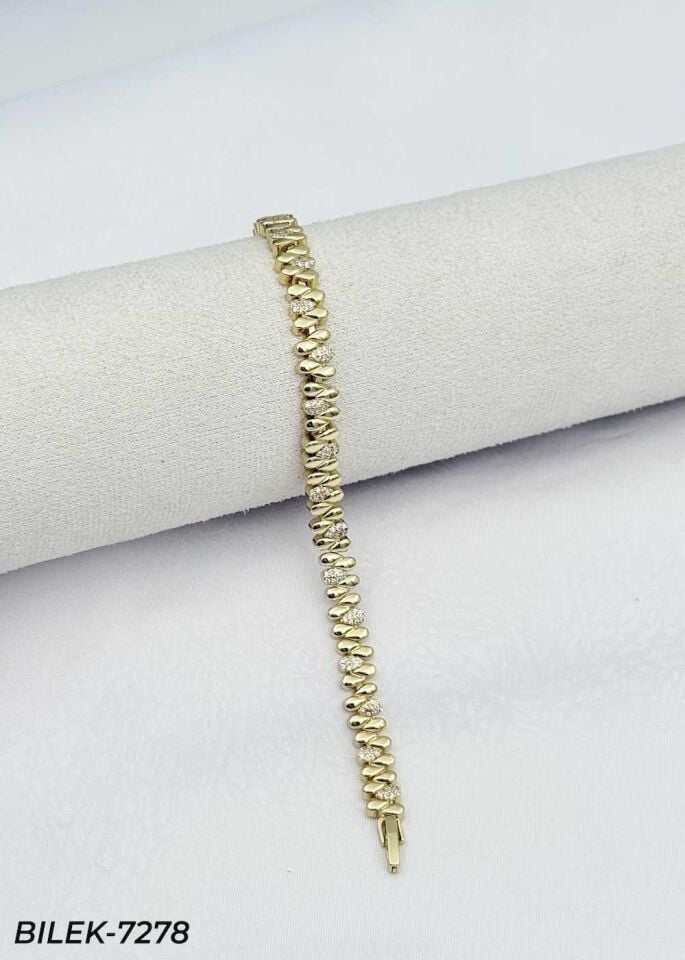 14K Künye Bileklik // BILEK-7278