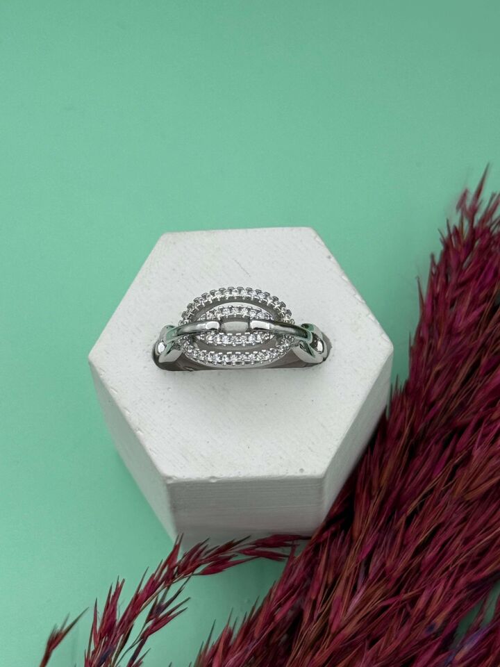 Çelik Yüzük (Ayarlanabilir) // YÜZÜK-1678