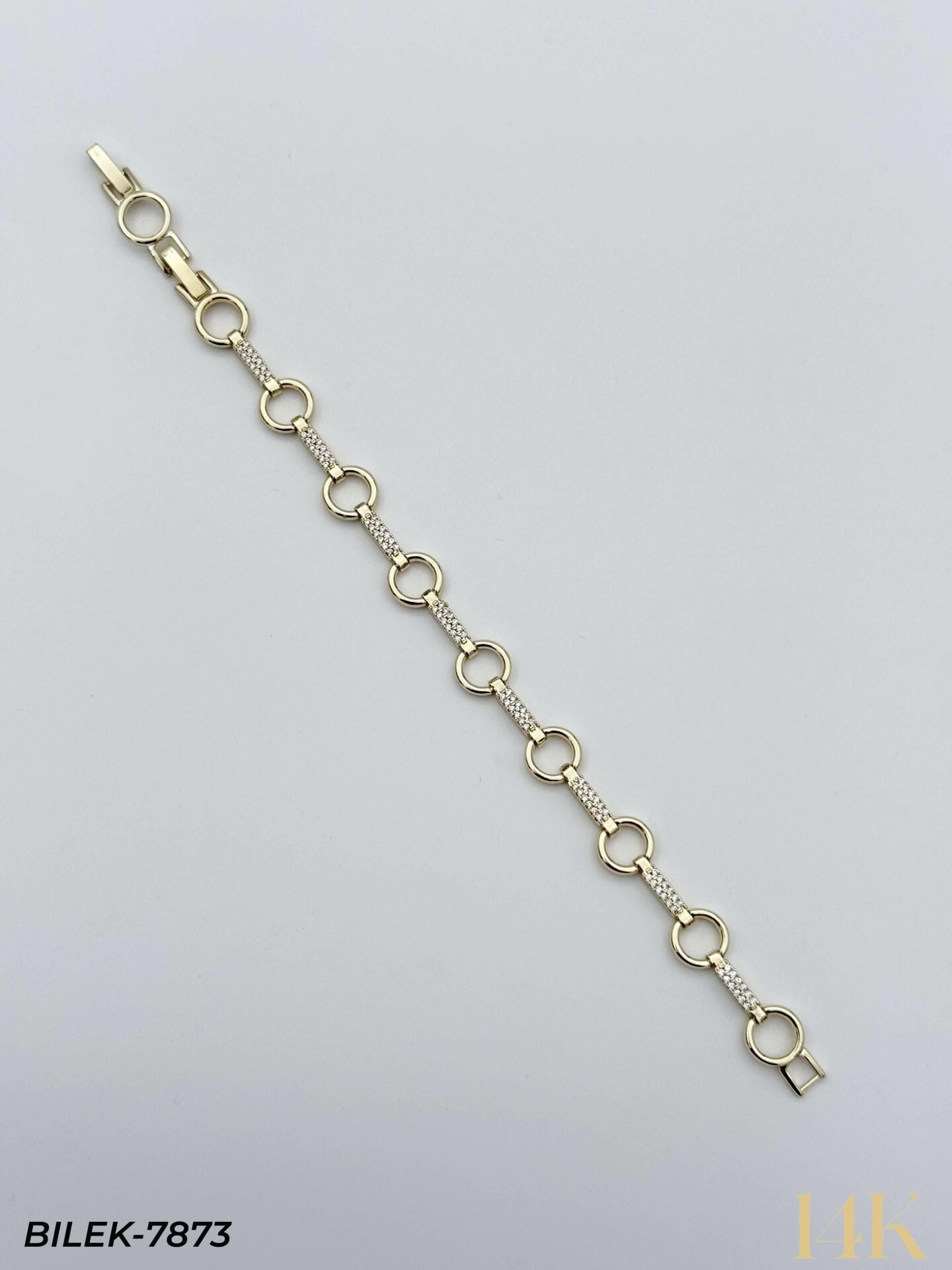 14K Kuyumcu Model Künye Bileklik // BILEK-7873