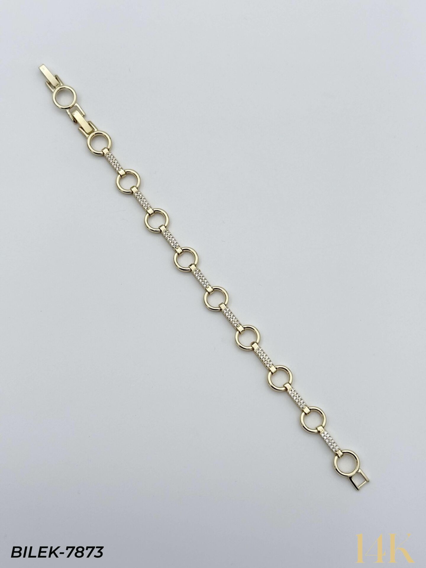 14K Kuyumcu Model Künye Bileklik // BILEK-7873