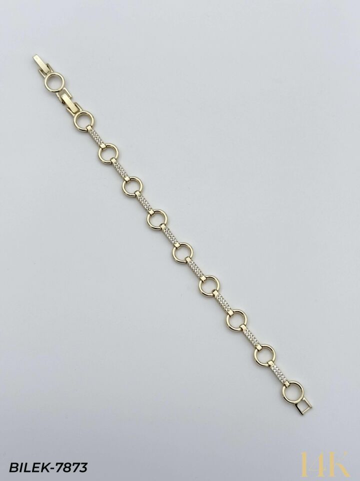 14K Kuyumcu Model Künye Bileklik // BILEK-7873