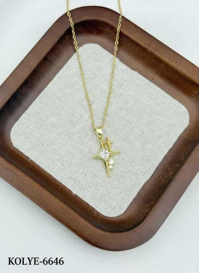 Çelik Kolye 45cm // KOLYE-6646