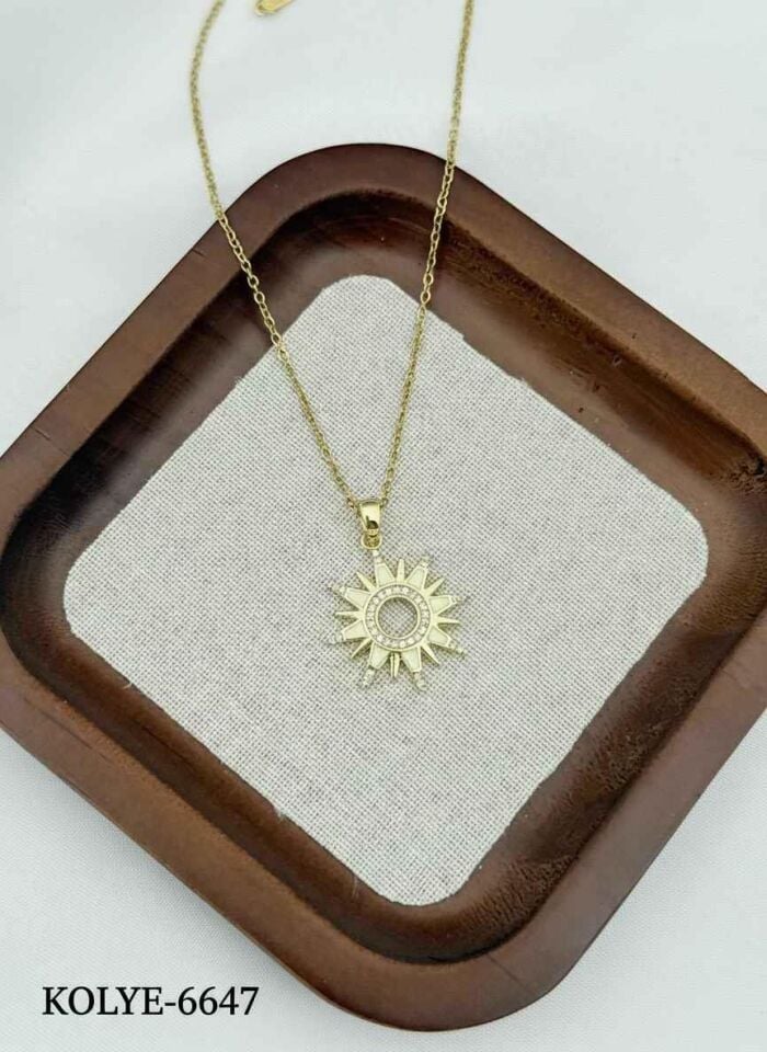 Çelik Kolye 45cm // KOLYE-6647