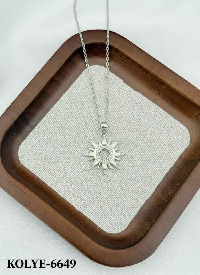 Çelik Kolye 45cm // KOLYE-6649