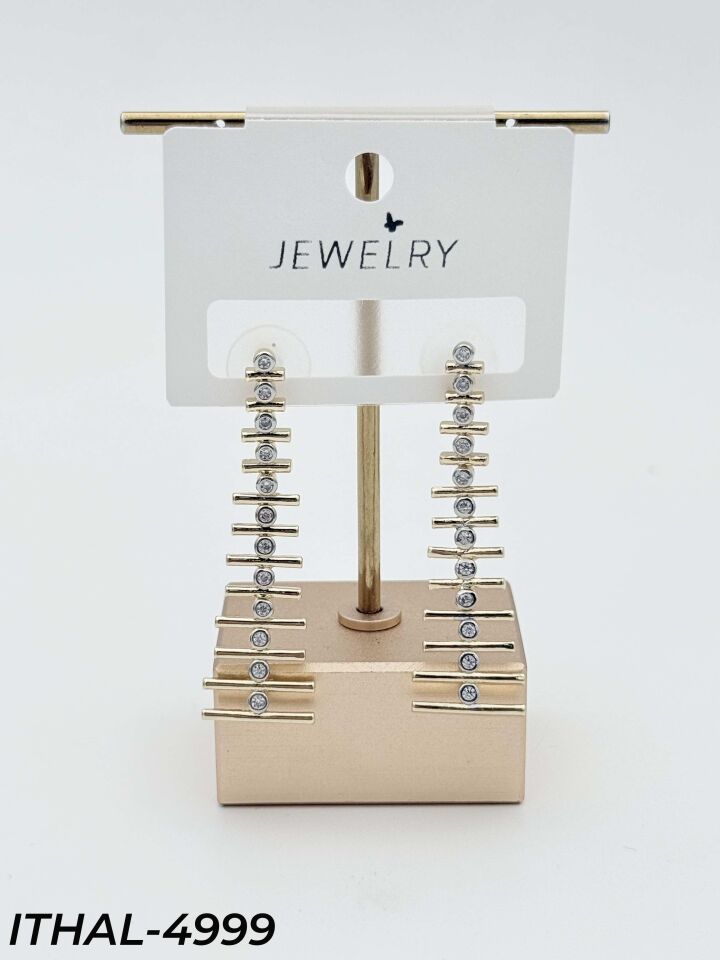 14K Zirkon Küpe // ITHAL-4999