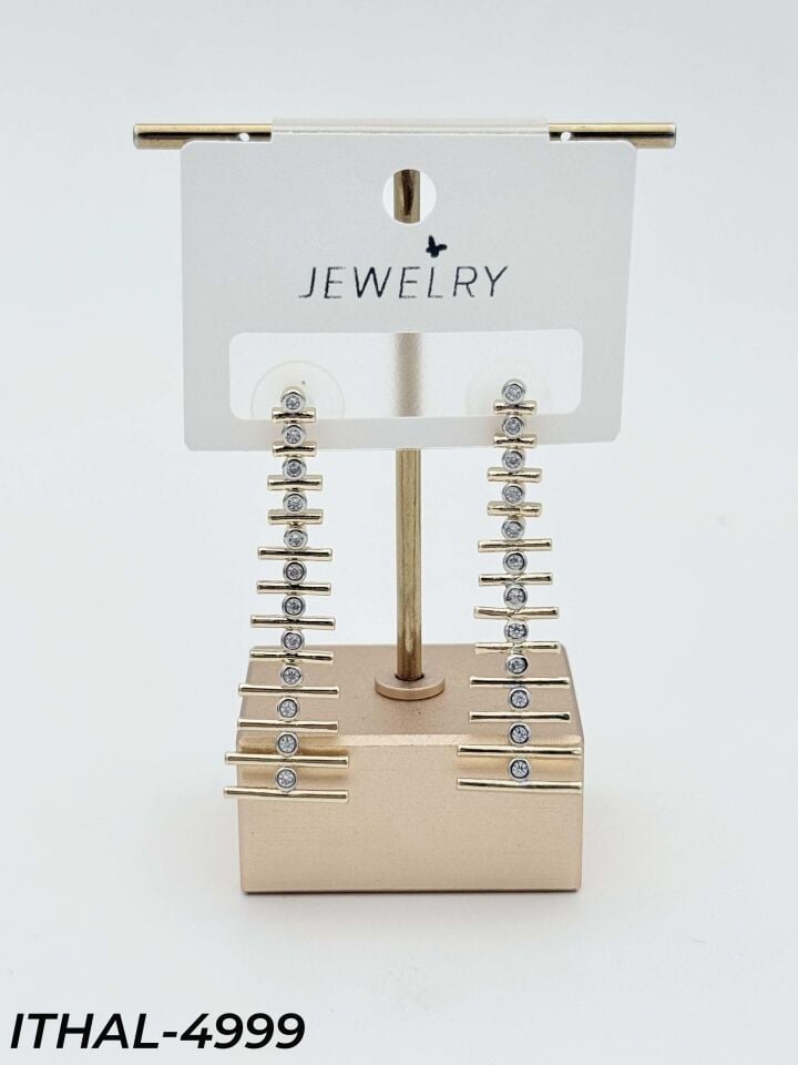 14K Zirkon Küpe // ITHAL-4999