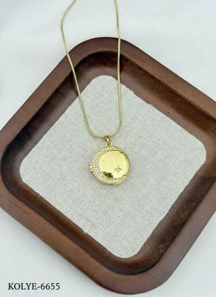 Çelik Kolye 45cm // KOLYE-6655