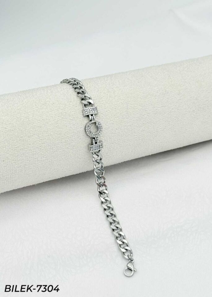 14K Kuyumcu Model Harf Bileklik // BILEK-7304