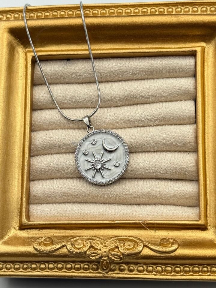 Çelik Kolye 45cm // KOLYE-5784