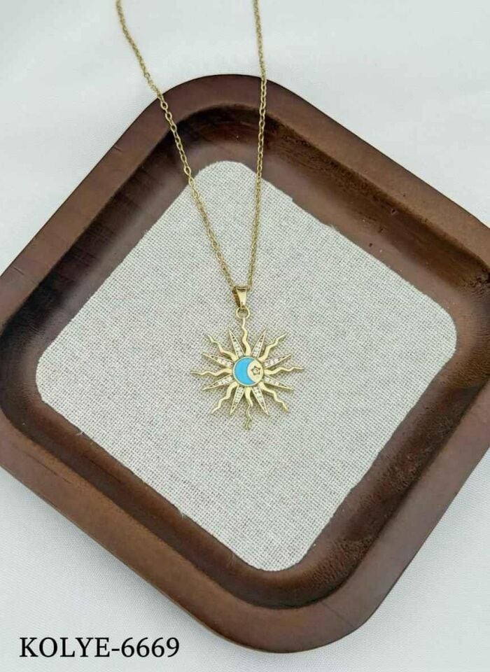 Çelik Kolye 45cm // KOLYE-6669