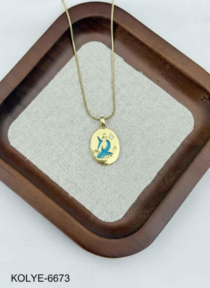 Çelik Kolye 45cm // KOLYE-6673