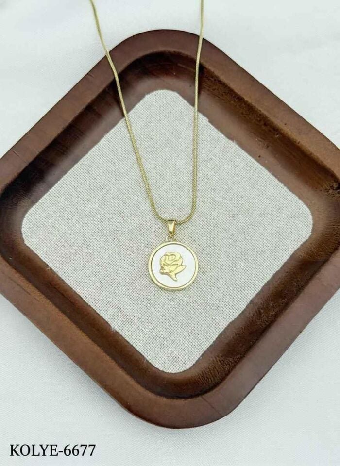 Çelik Kolye 45cm // KOLYE-6677