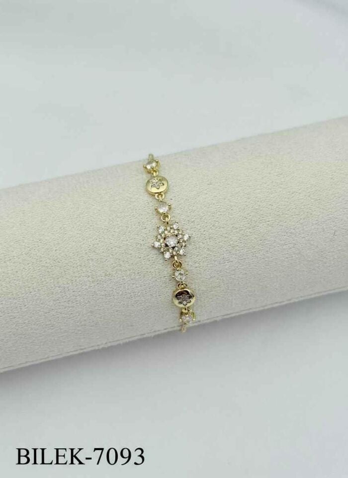 14K Asansörlü Bileklik // BILEK-7093