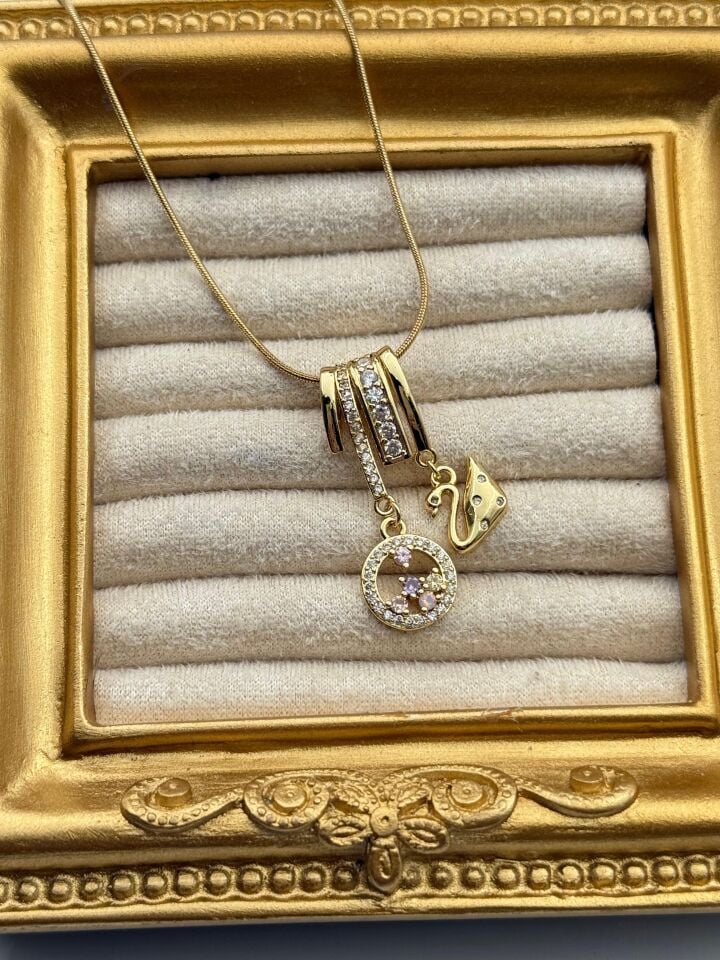 Çelik Kolye 45cm // KOLYE-5809