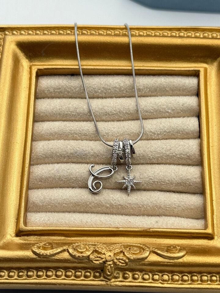 Çelik Kolye 45cm // KOLYE-5820