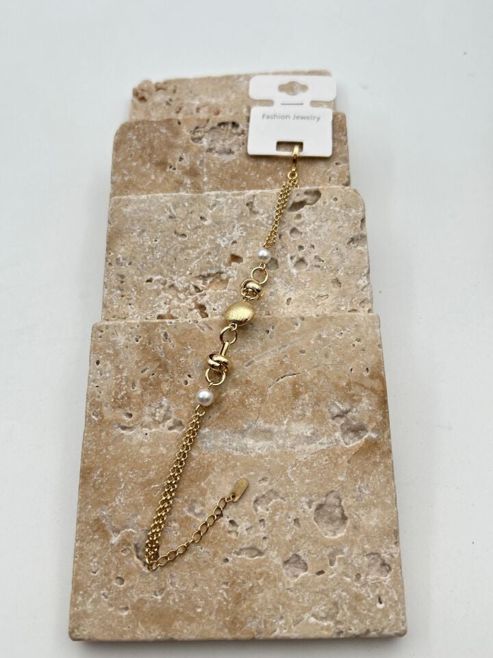 VIP 14K Altın Renk Bileklik // BILEK-6262