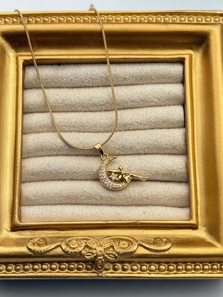 Çelik Kolye 45cm // KOLYE-5822