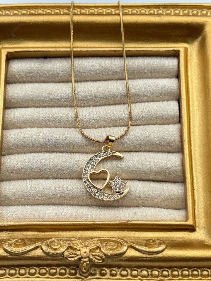 Çelik Kolye 45cm // KOLYE-5827