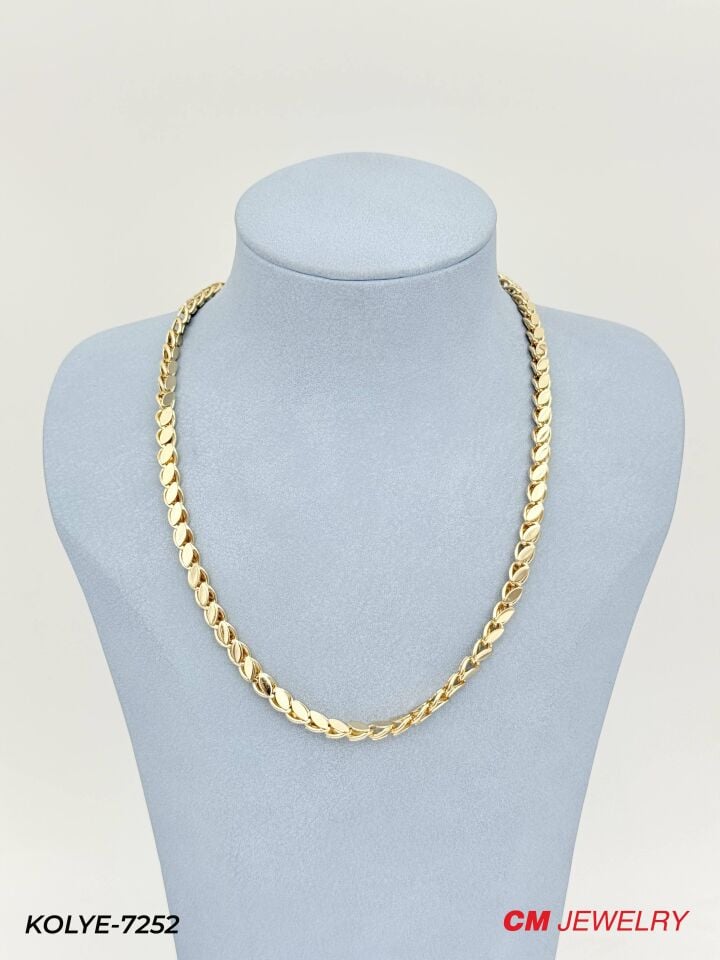 14K CM Arpa Zincir 45cm // KOLYE-7252