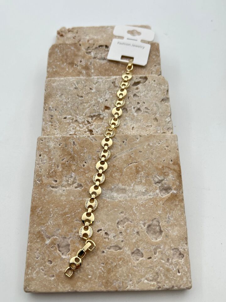 VIP 14K Altın Renk Bileklik // BILEK-6271