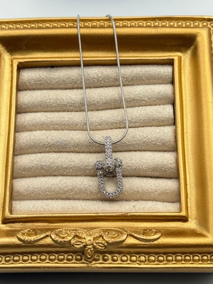 Çelik Kolye 45cm // KOLYE-5836