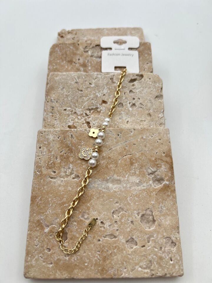 VIP 14K Altın Renk Bileklik // BILEK-6279