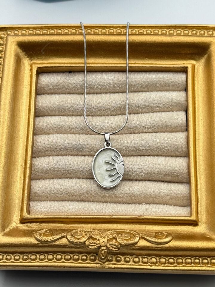 Çelik Kolye 45cm // KOLYE-5838