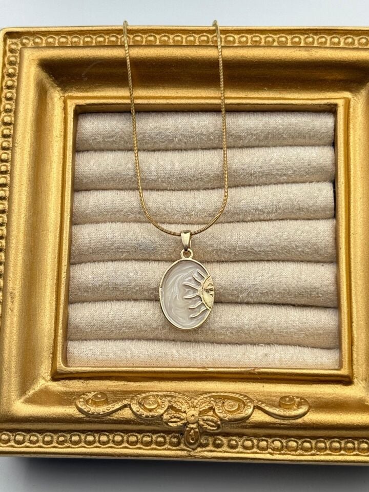 Çelik Kolye 45cm // KOLYE-5839