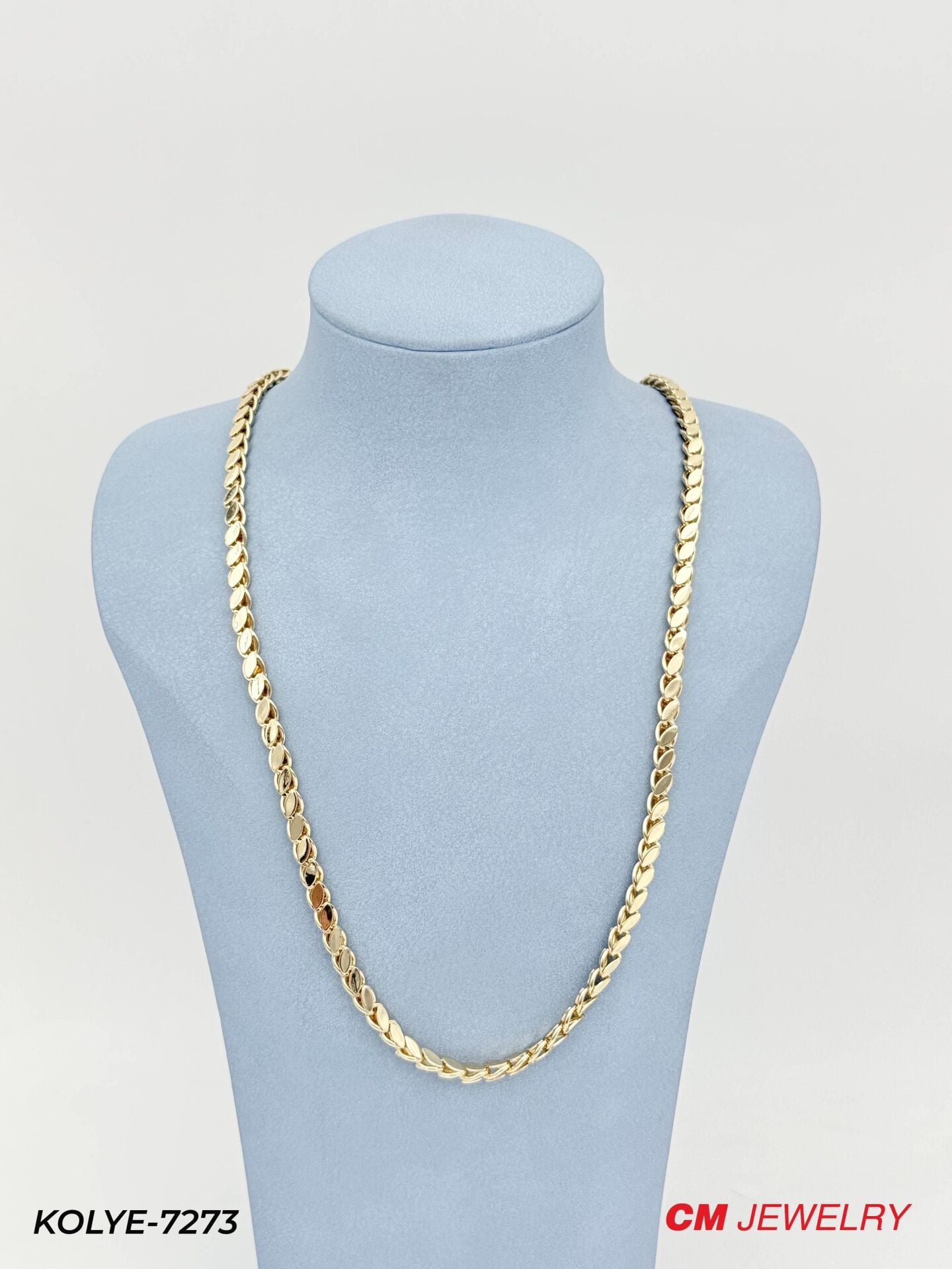 14K CM Arpa Zincir 60cm // KOLYE-7273