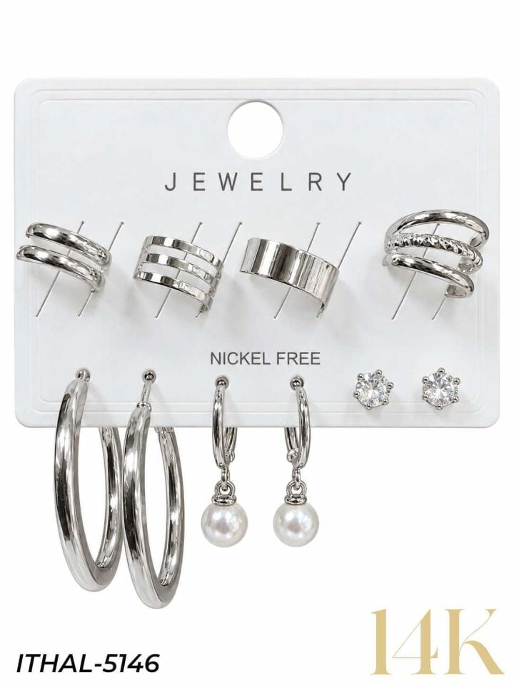 Earcuff Set Küpe // ITHAL-5146