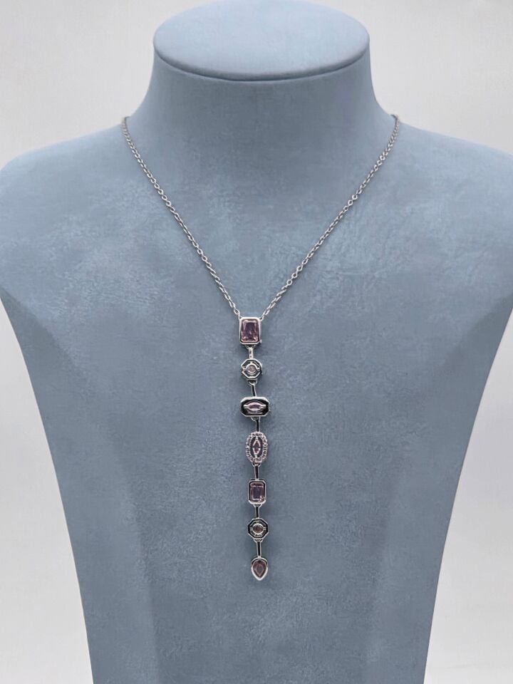 Çelik Y Model Kolye // KOLYE-5849