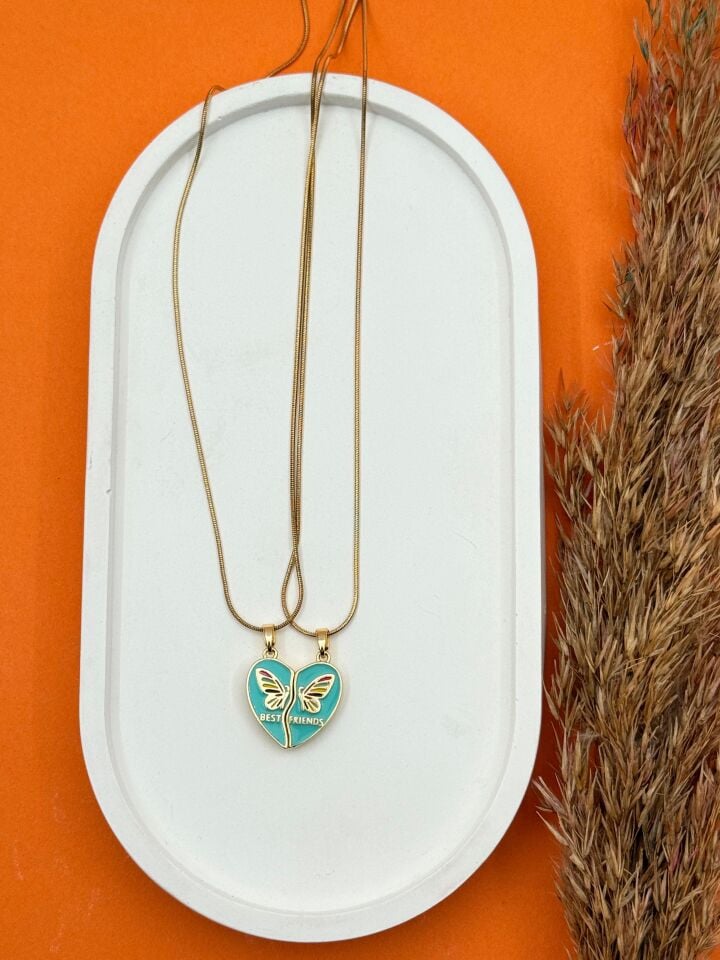 Çelik Arkadaş Kolye 45cm // KOLYE-5480