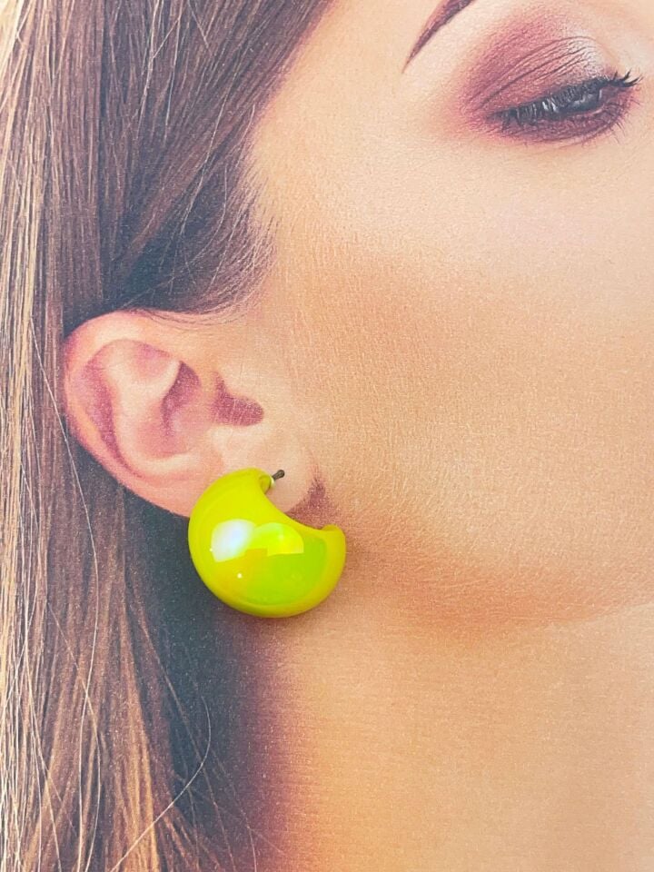 VİP Renkli Yaz Küpesi // İTHAL-2023