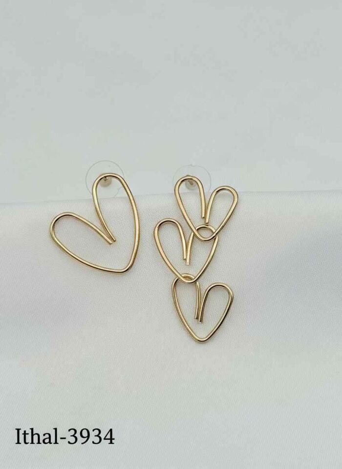 VIP Renkli Küpe // ITHAL-3934