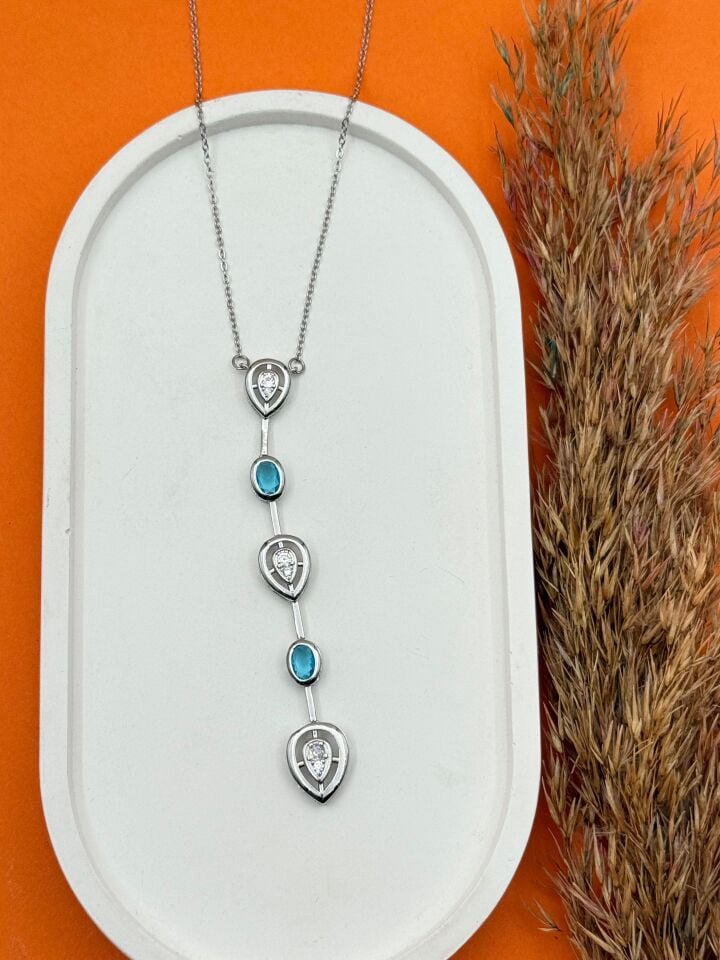 Çelik Y Model Kolye // KOLYE-5488