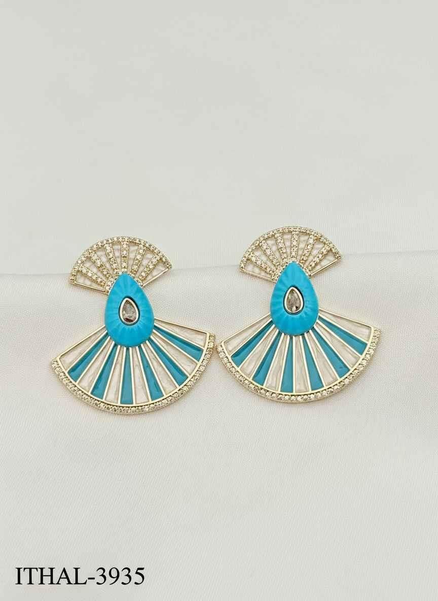 VIP Renkli Küpe // ITHAL-3935