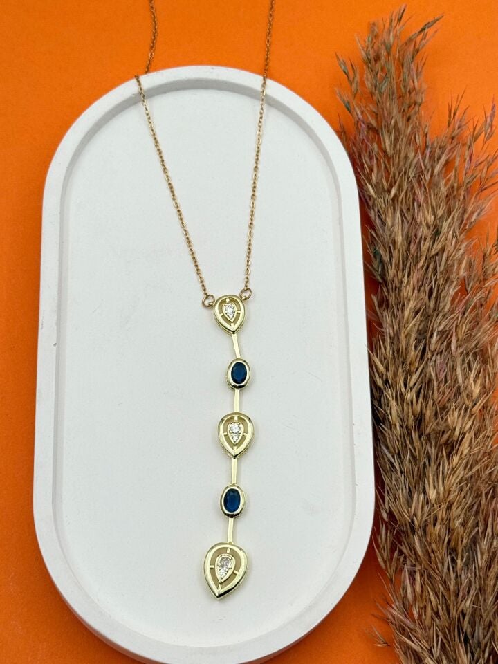 Çelik Y Model Kolye // KOLYE-5490