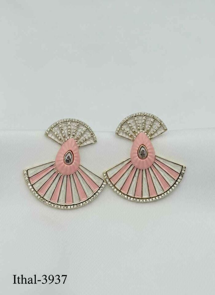 VIP Renkli Küpe // ITHAL-3937