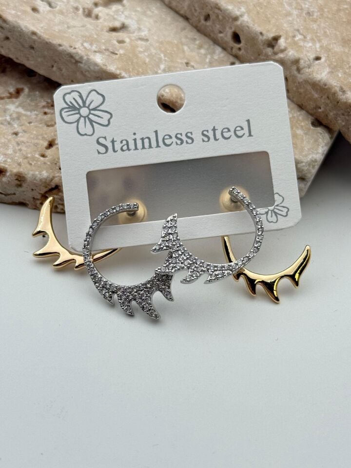 Çelik Küpe // KÜPE-3846