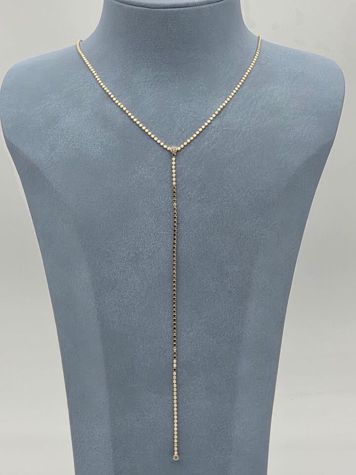 VIP Zarif Y Model Kolye // KOLYE-5873