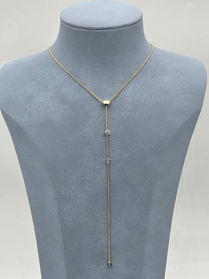 VIP Zarif Y Model Kolye // KOLYE-5874