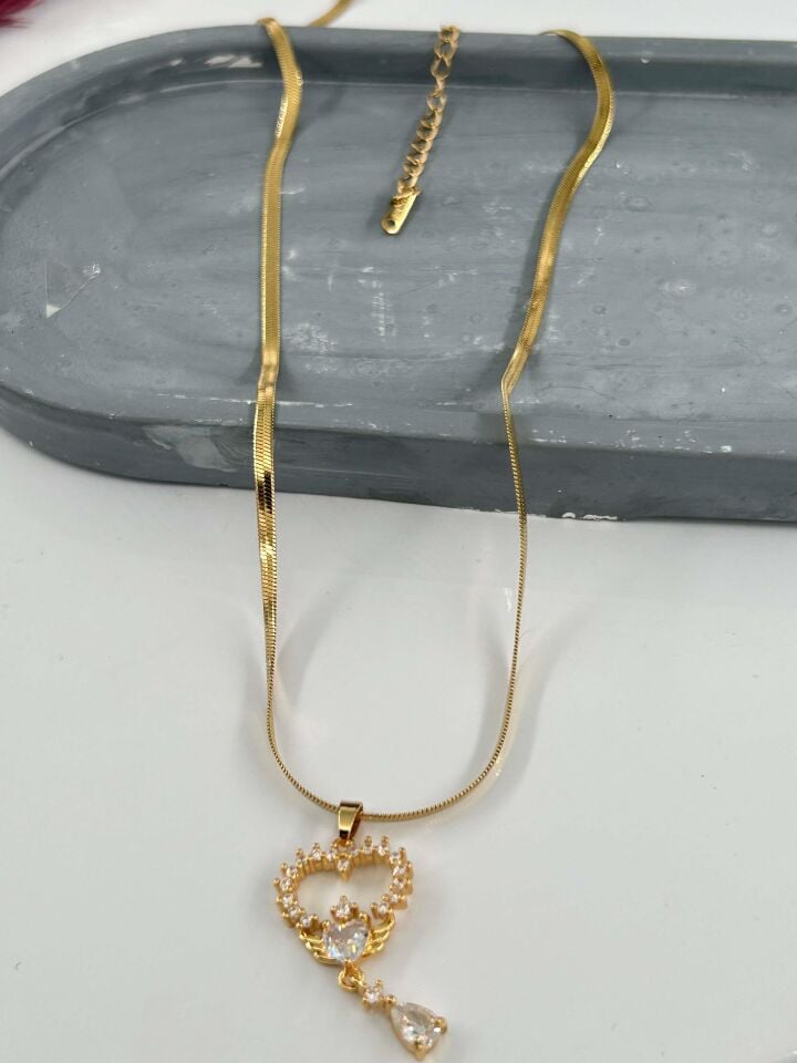 Çelik Kolye 45cm // KOLYE-4596