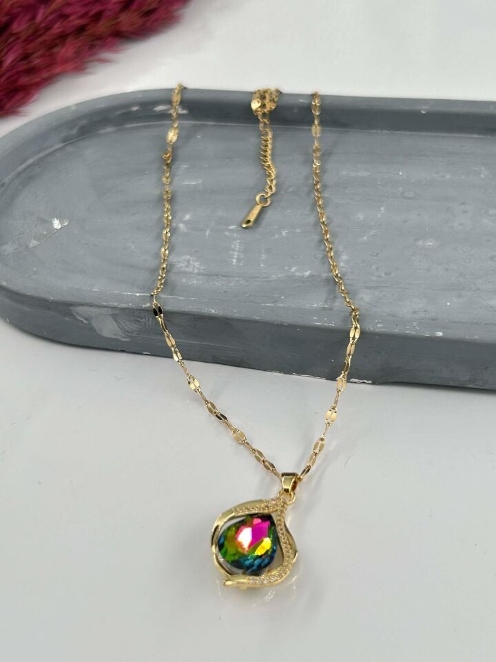 Çelik Kolye 45cm // KOLYE-4597