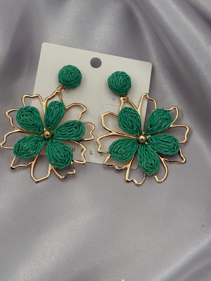 Renkli Yaz Küpeleri // KÜPE-3410