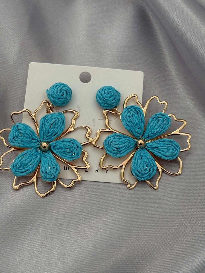 Renkli Yaz Küpeleri // KÜPE-3413