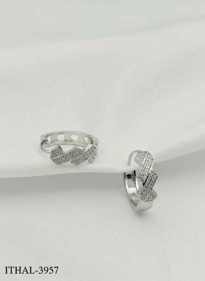 14K Kaplama Zirkon Küpe // ITHAL-3957