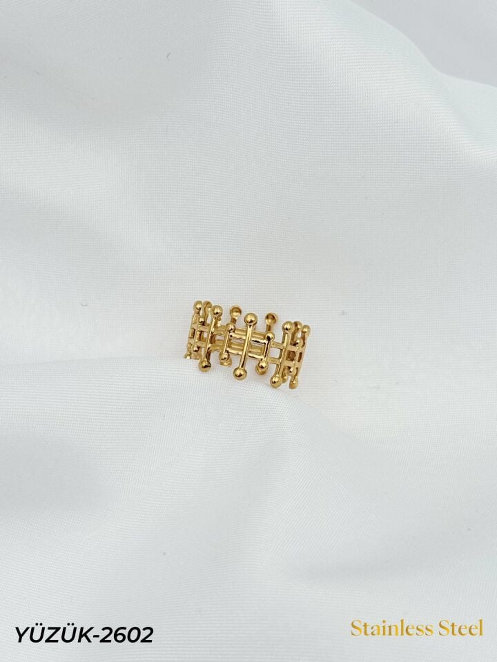 Çelik Yüzük (Ayarlanabilir) // YÜZÜK-2602