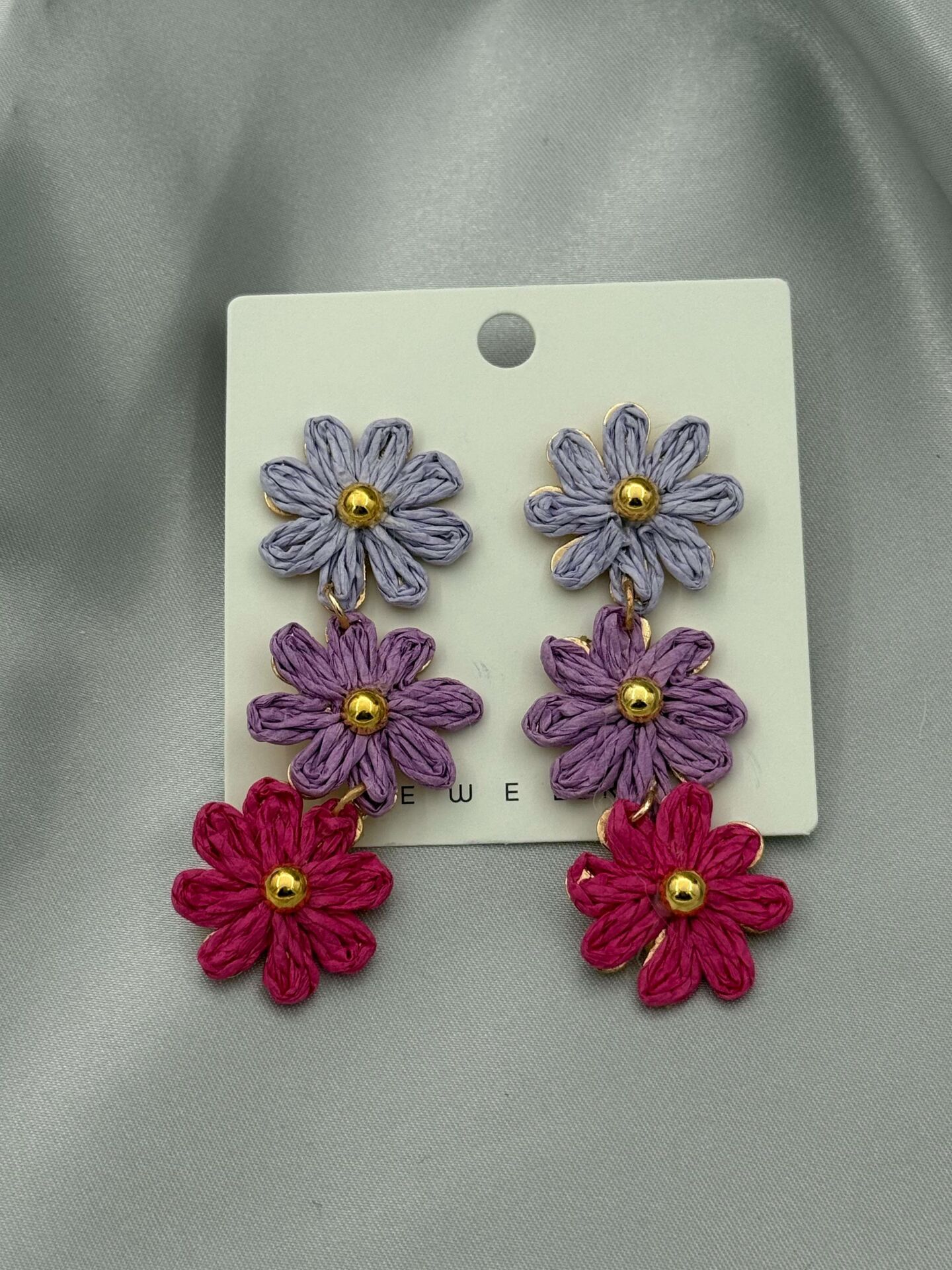 Renkli Yaz Küpeleri // KÜPE-3422