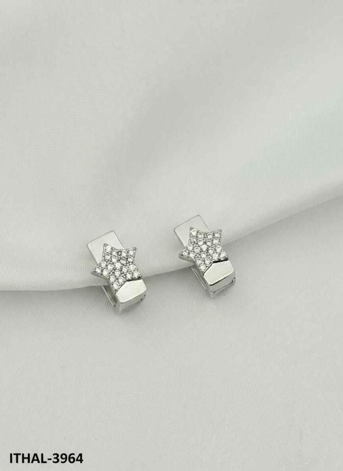 14K Kaplama Zirkon Küpe // ITHAL-3964